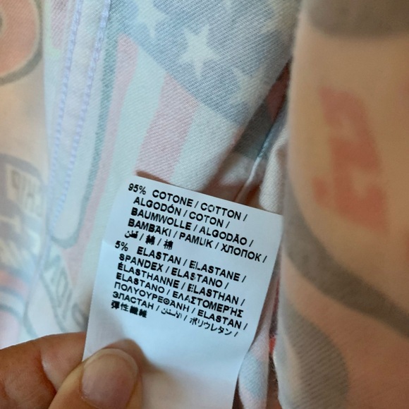 LOVE MOSCHINO Racing, All Over Print, Multicolored Bold Moto Style Fun Jacket,10 - Picture 10 of 14